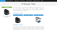 Desktop Screenshot of friteusetest.net